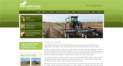 Desktop Screenshot of jamesfoskettfarms.co.uk
